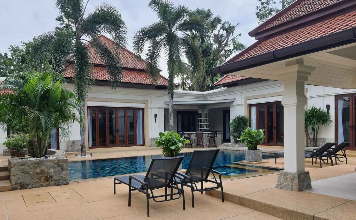 Exterior view of Luxurious Pool Villa For Sale in Sai Taan, Phuket