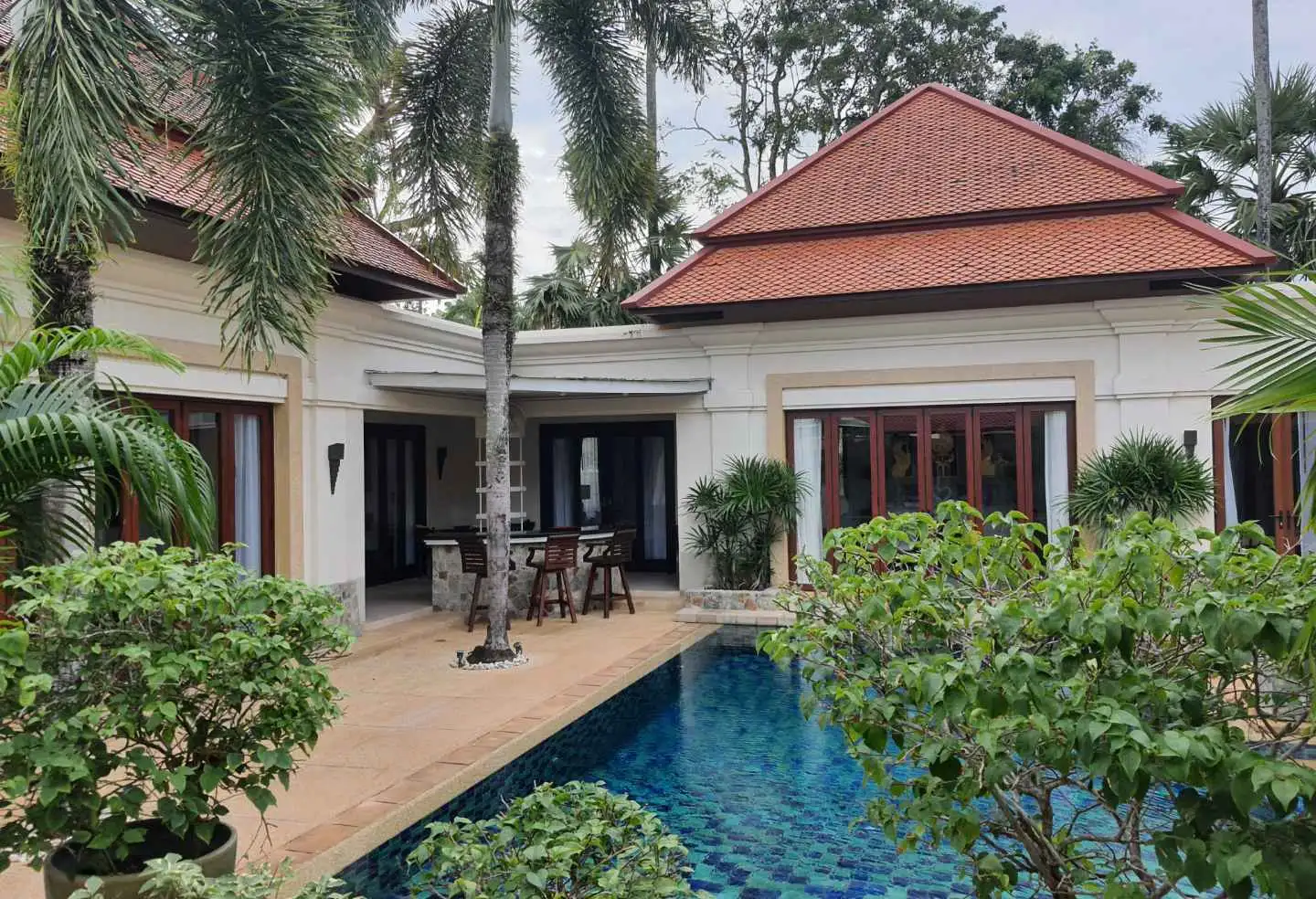Exterior view of Luxurious Pool Villa For Sale in Sai Taan, Phuket
