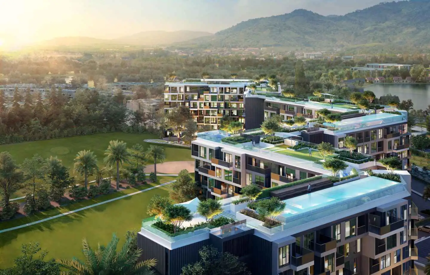Golf Course View Foreign Freehold Condo for Sale in Laguna Sky Park - From Private Owner