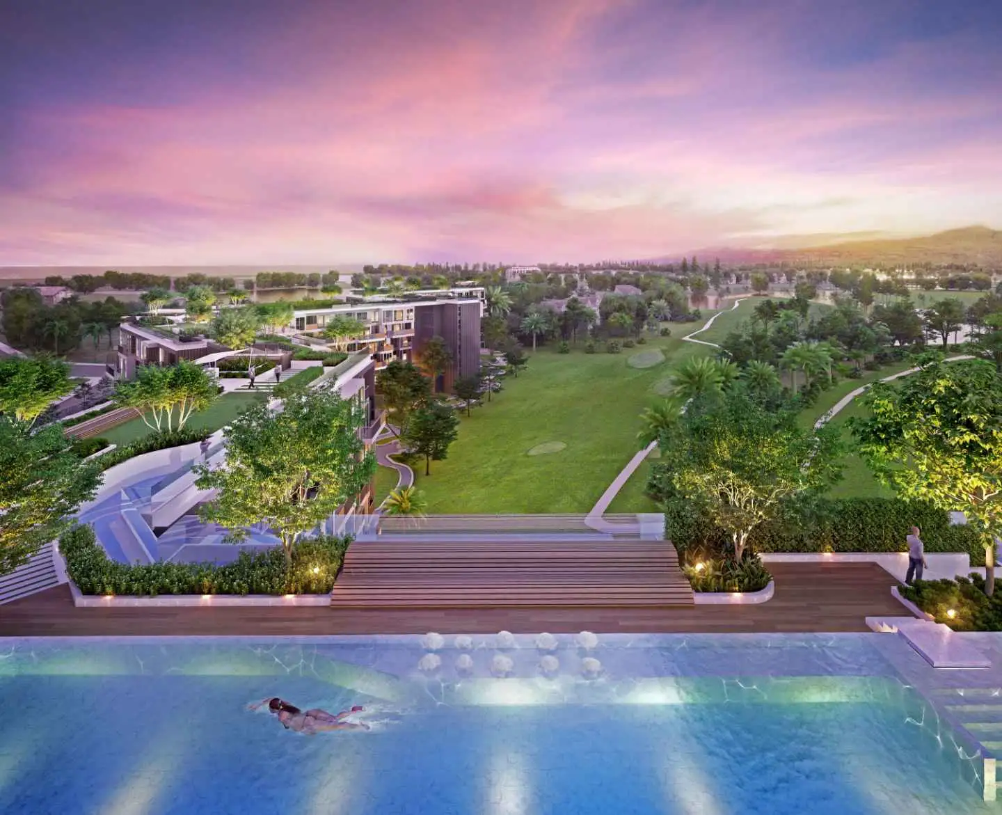 Interior view of 2 Bedroom Condo Resale At Laguna Skypark, Phuket