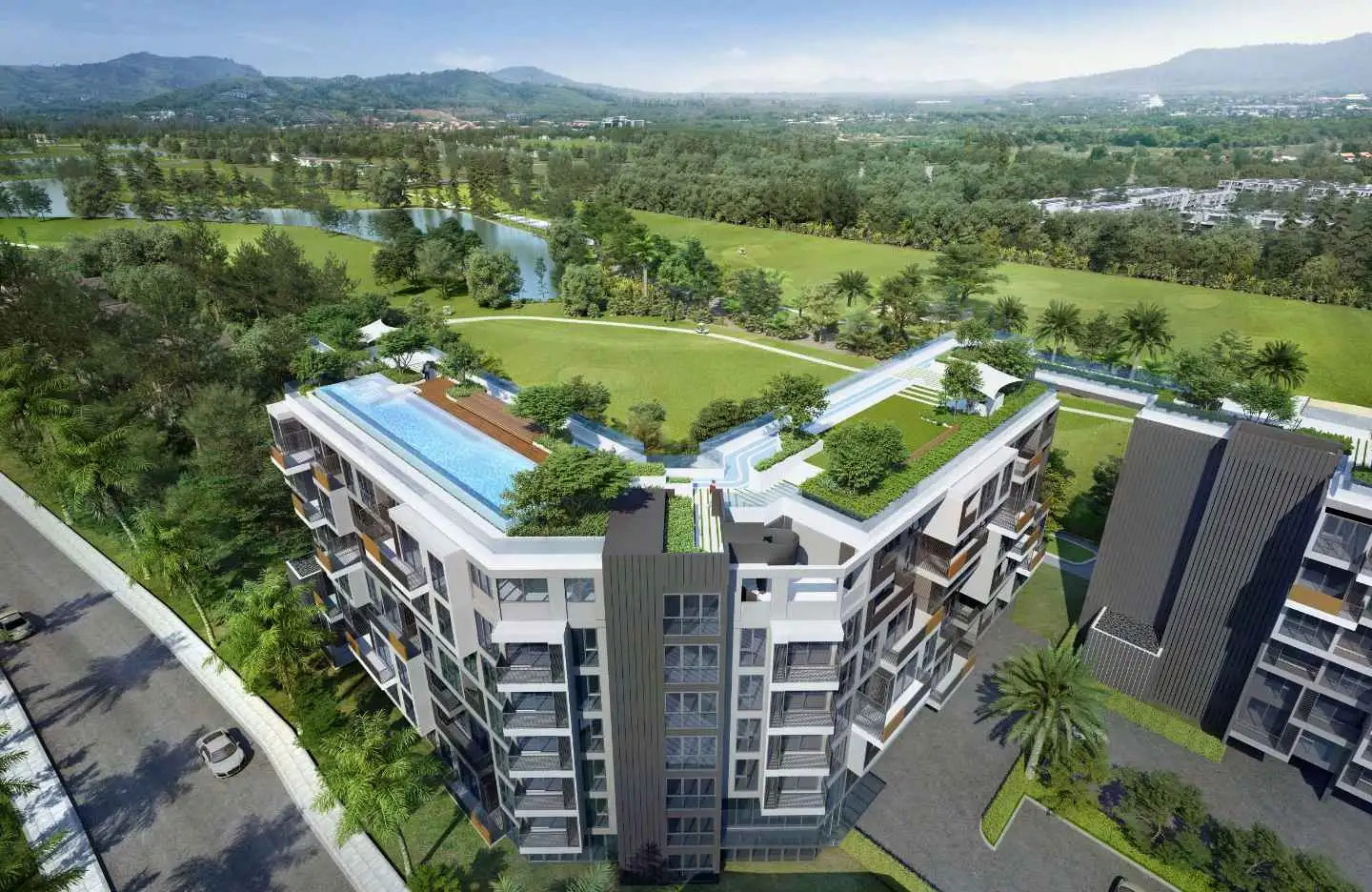 Interior view of 2 Bedroom Condo Resale At Laguna Skypark, Phuket