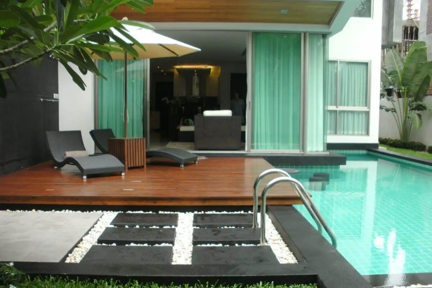 Exterior view of Beachfront Resale Villa At Eva Friendship Beach, Rawai Phuket