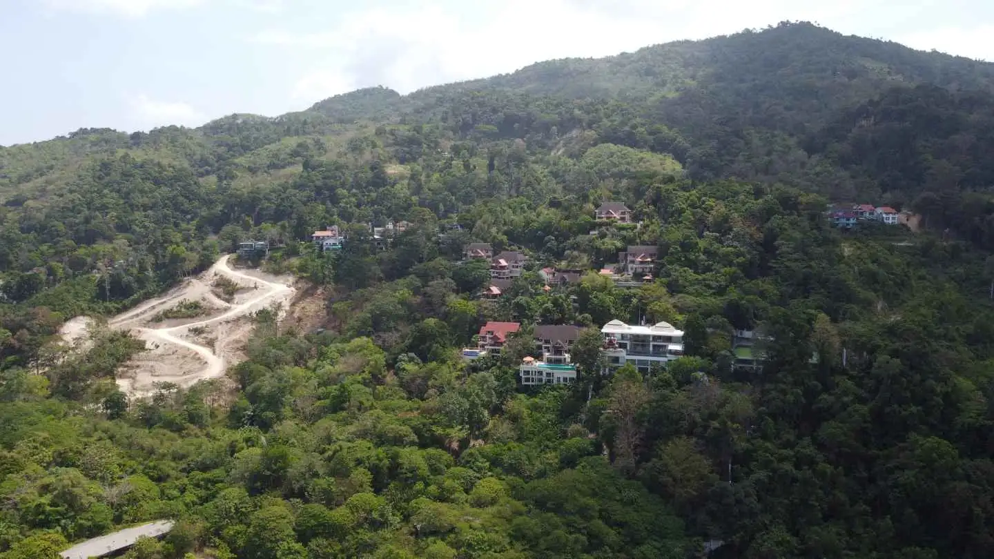 Exterior view of Sea View Pool Villa For Sale In Patong, Phuket