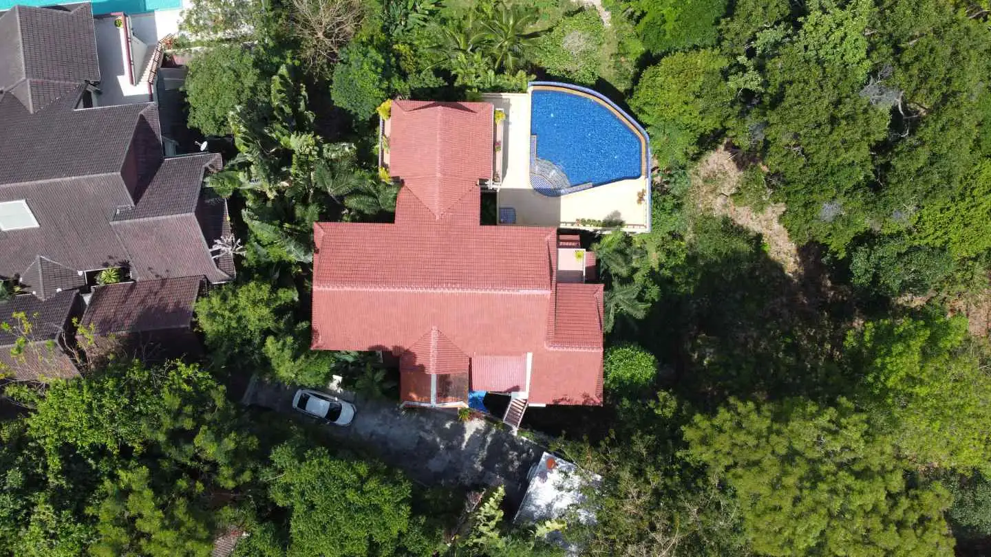 Exterior view of Sea View Pool Villa For Sale In Patong, Phuket