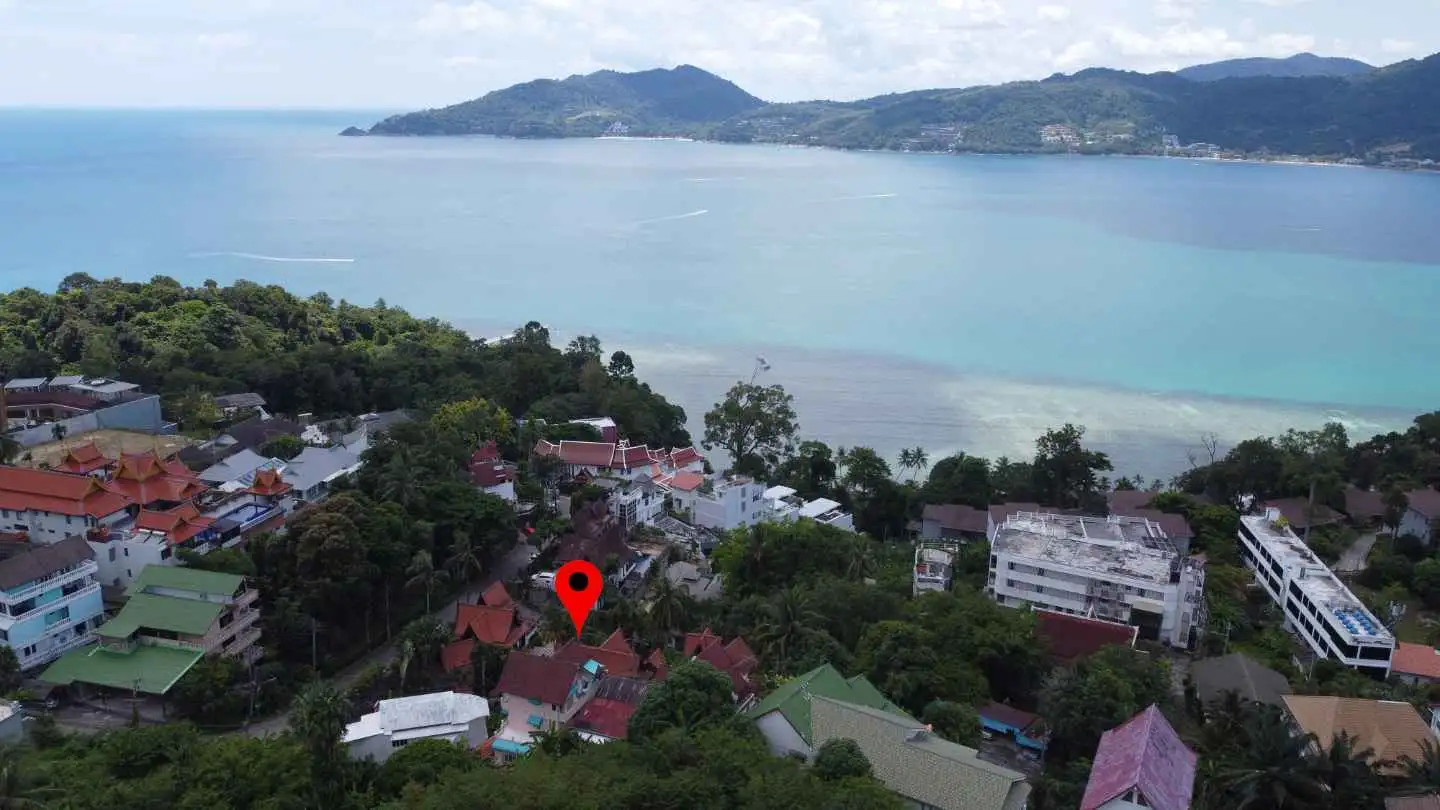 Exterior view of Luxurious Sea View Villa For Sale In Patong Beach, Phuket