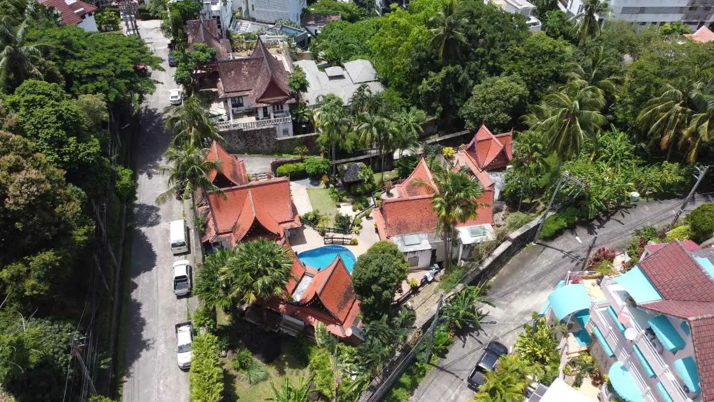 Exterior view of Luxurious Sea View Villa For Sale In Patong Beach, Phuket