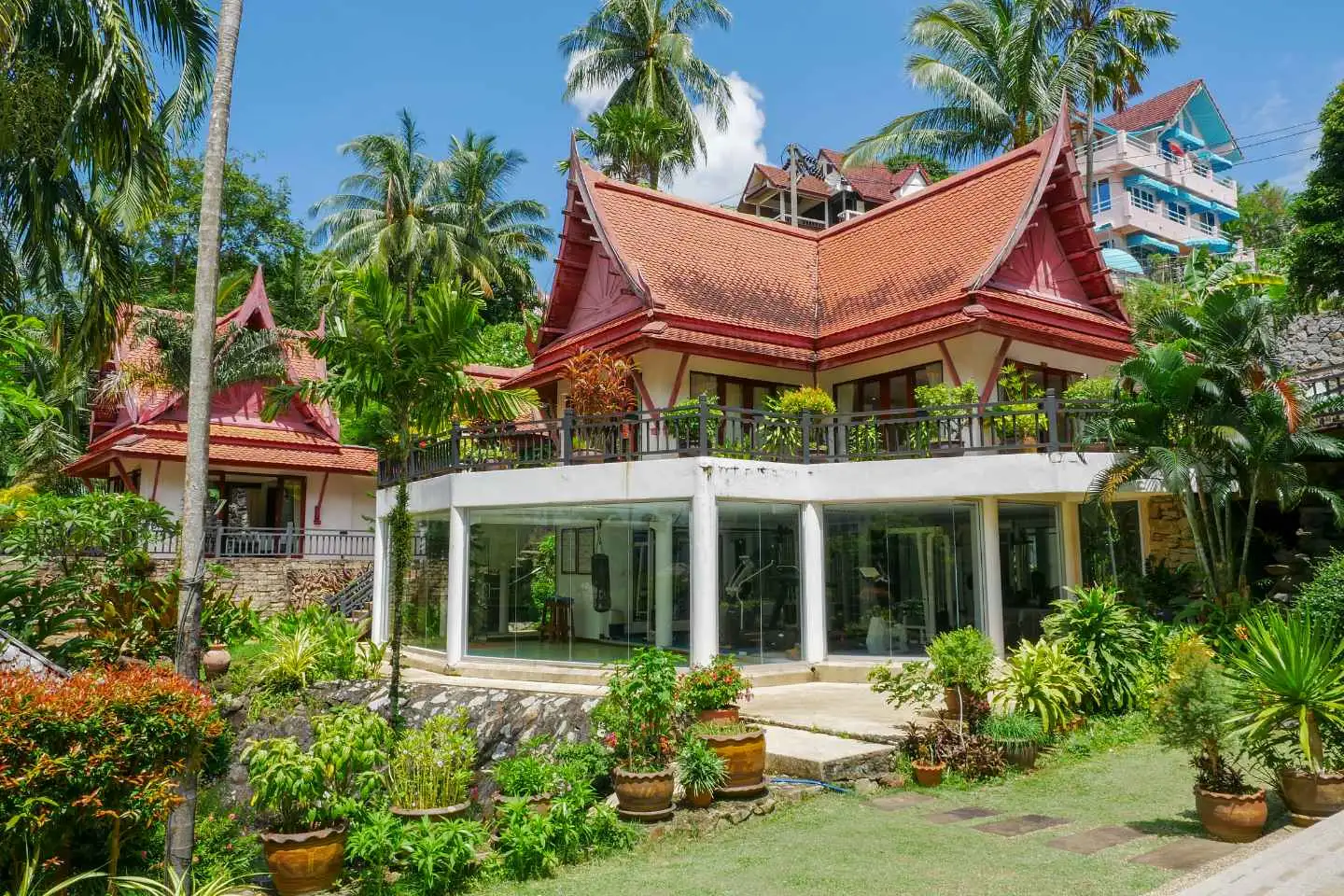 Exterior view of Luxurious Sea View Villa For Sale In Patong Beach, Phuket