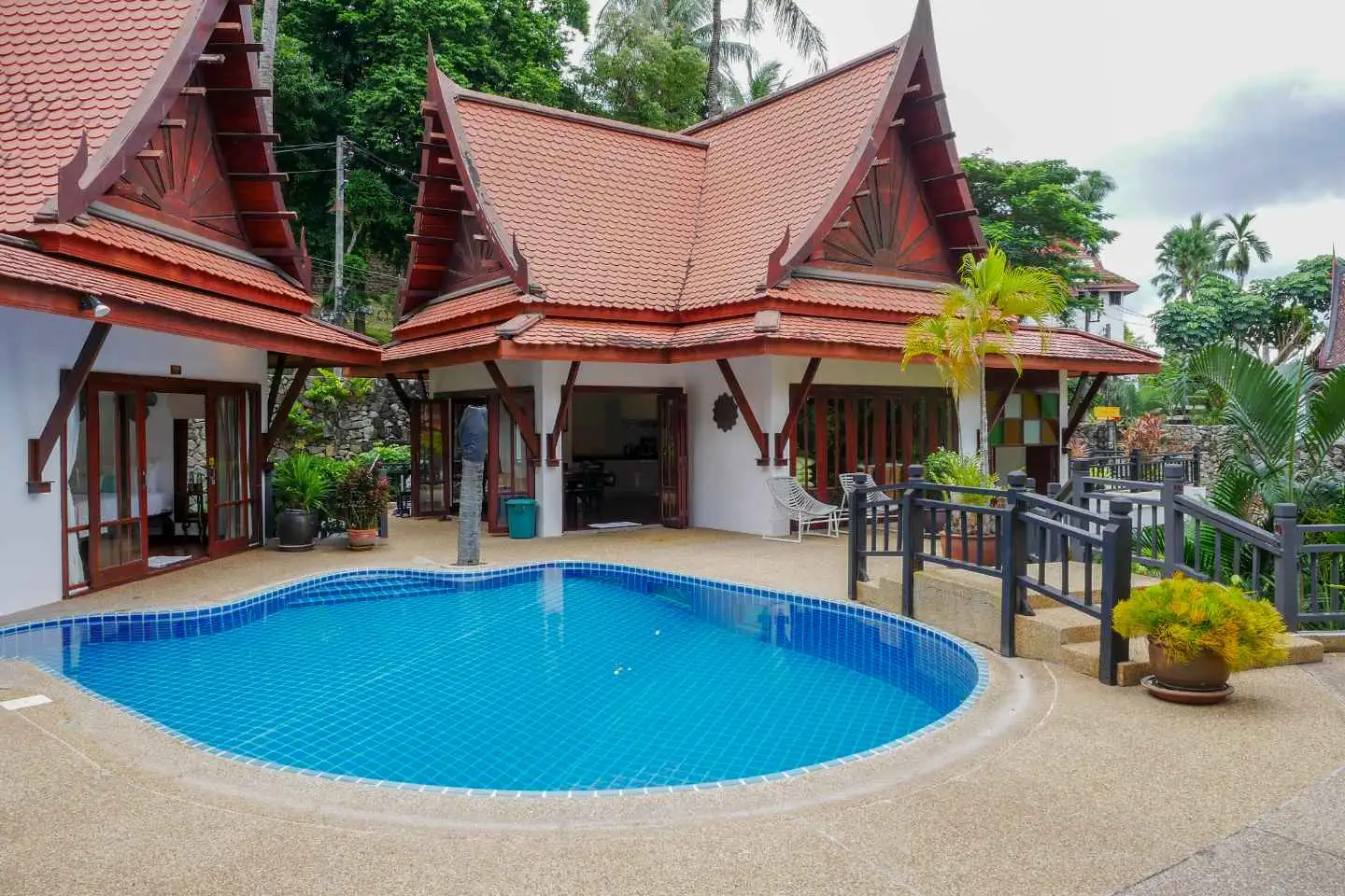 Exterior view of Luxurious Sea View Villa For Sale In Patong Beach, Phuket