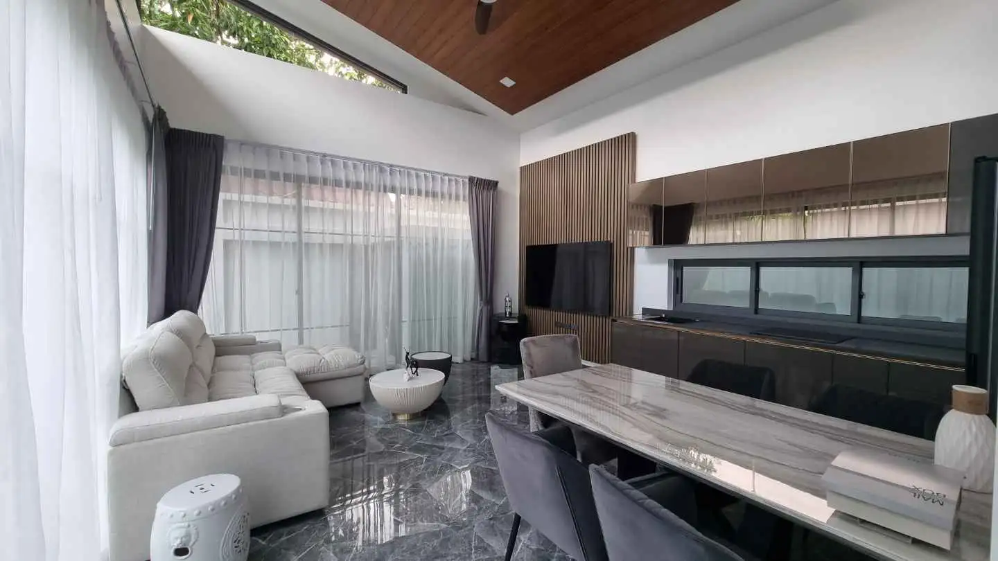 Interior view of Crystal Villas