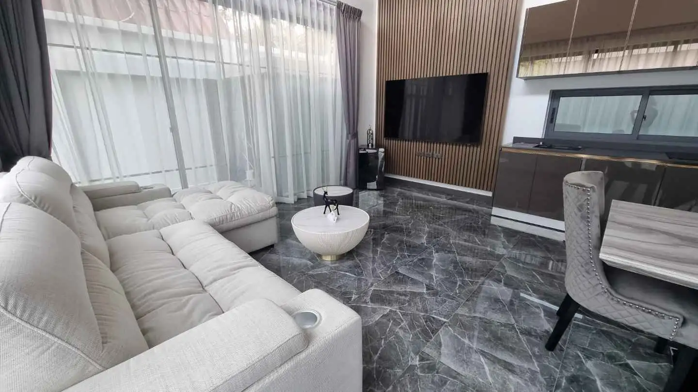 Interior view of Crystal Villas