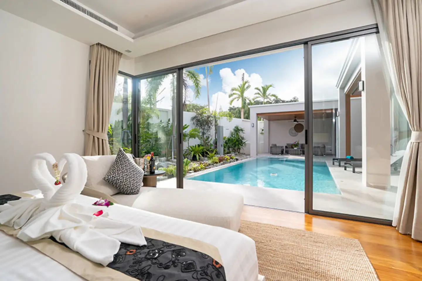 Exterior view of Resale Villa at The Breeze Villas