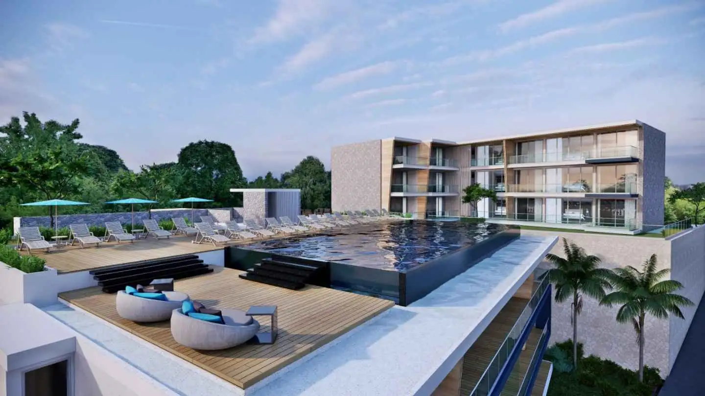 Interior view of Grand Suite Pool Access 3-Bedroom Penthouse - Coral Beach Oceanview Resort