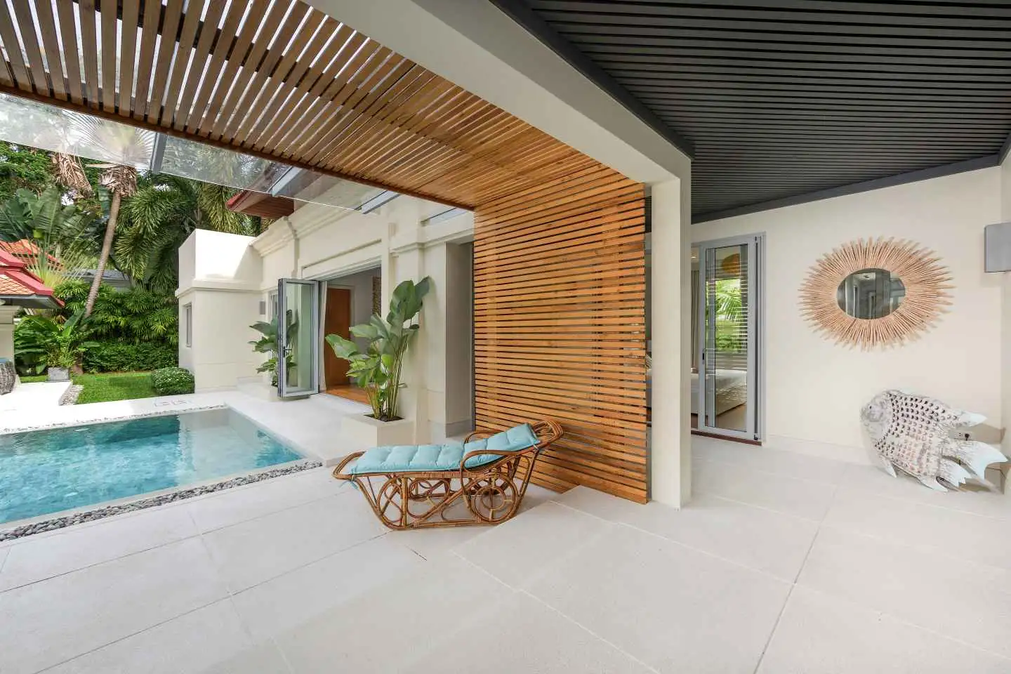 Interior view of 5 Bedroom Recently Renovated Luxury Villa In Sai Taan, Phuket
