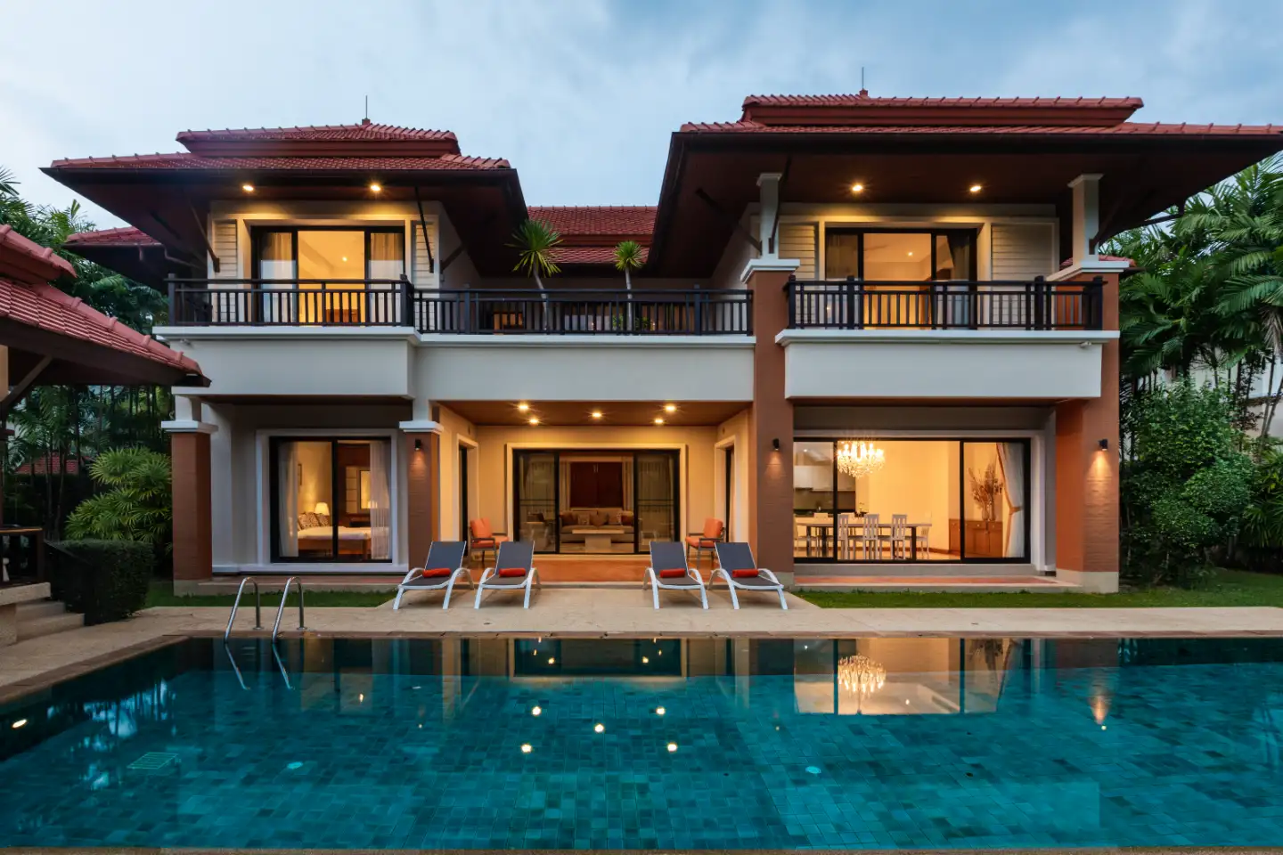 Interior view of 4 Bedroom Fully Refurnished Lakeview Villa In Laguna