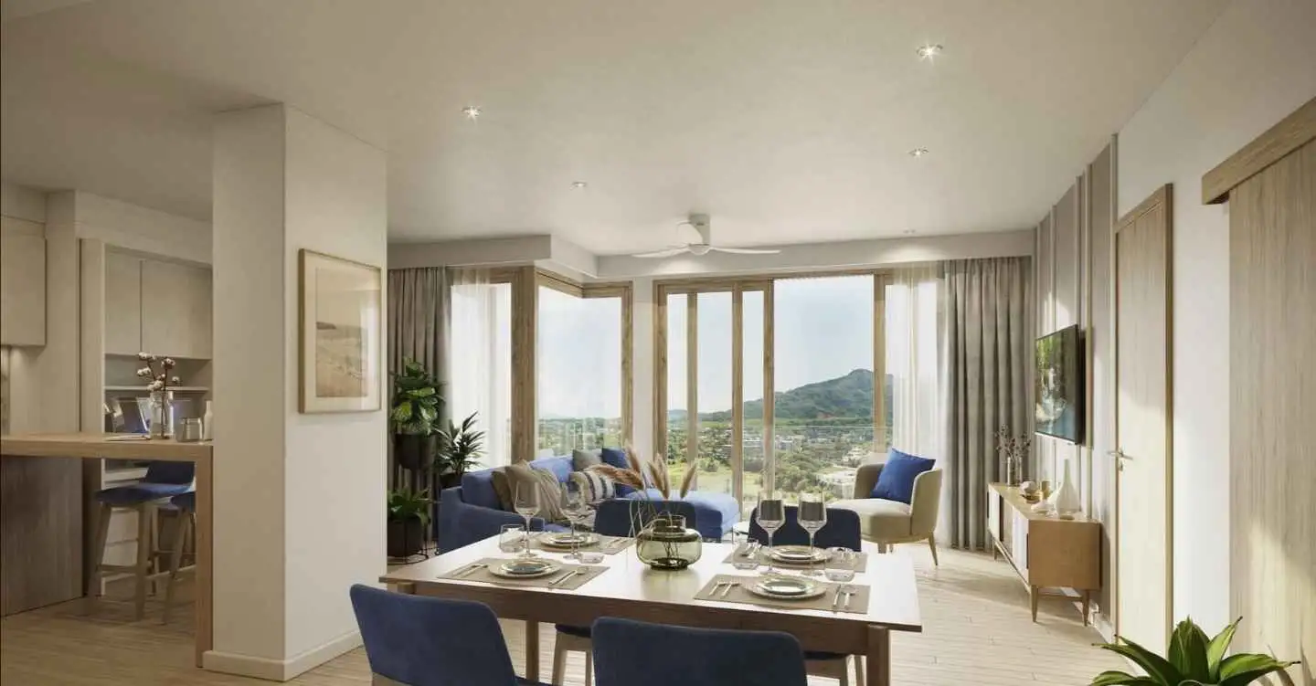 Interior view of Laguna Beachside 3 Bedroom Condominium