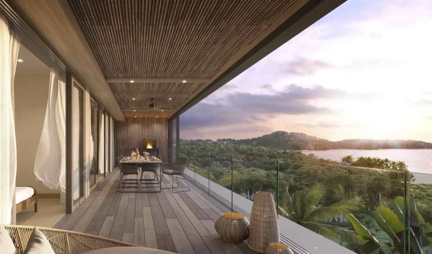 Interior view of Laguna Beachside 3 Bedroom Condominium