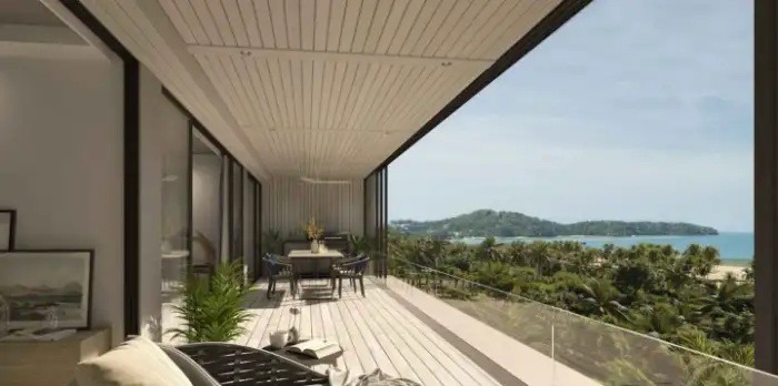 Interior view of Laguna Beachside 2 Bedroom Condominium