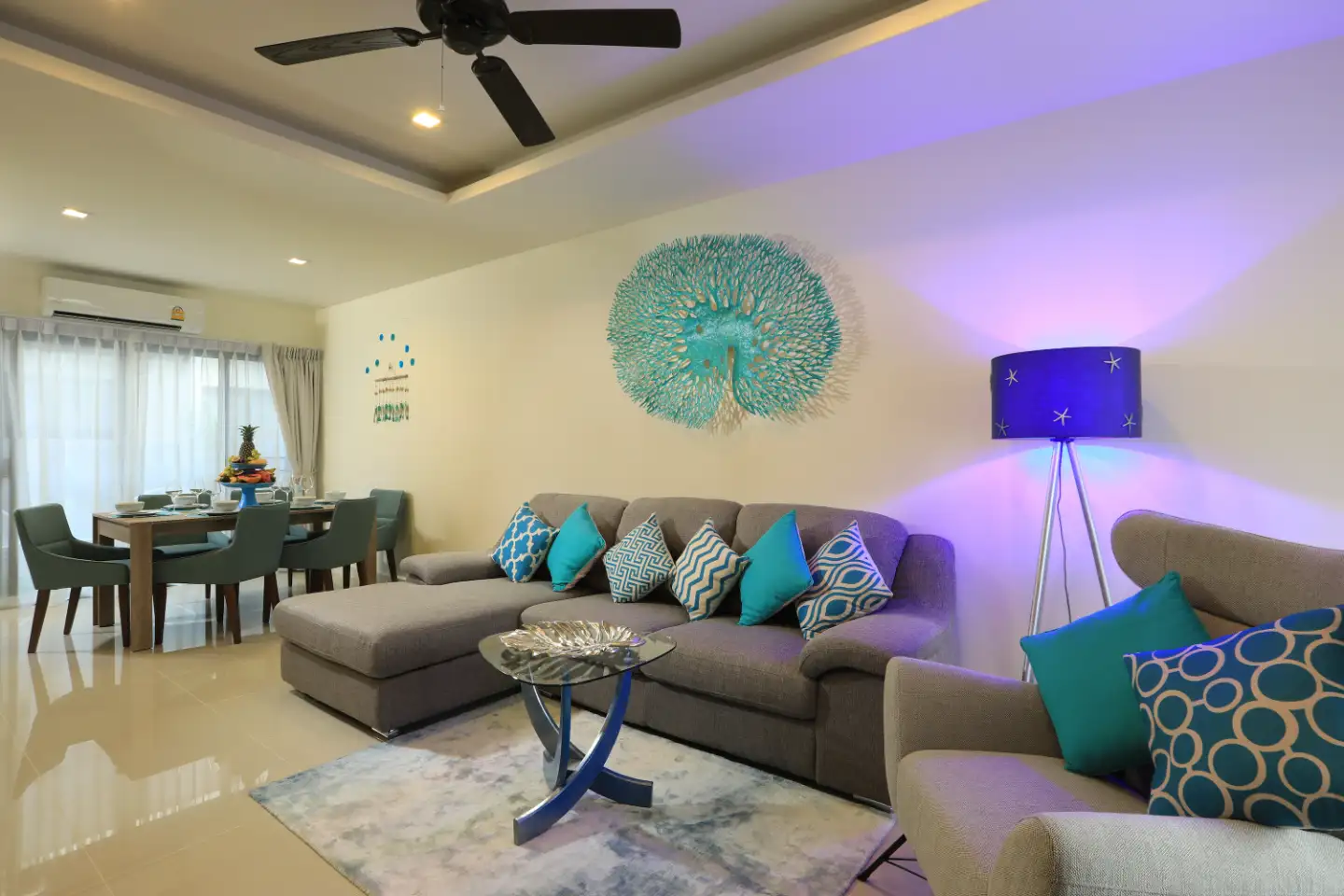 Interior view of Nicely Furnished 3 Bedroom Townhouse In Laguna Park