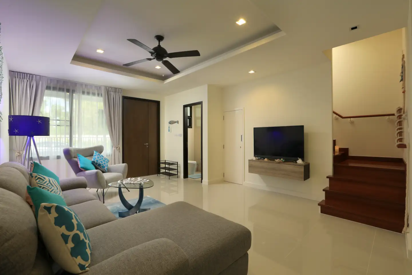 Interior view of Nicely Furnished 3 Bedroom Townhouse In Laguna Park