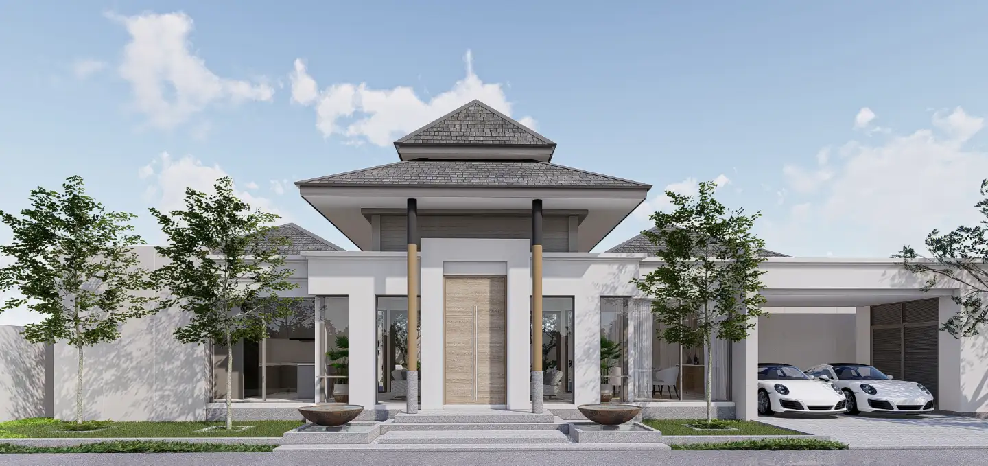 Interior view of Kiri Buddha Pool Villa - SOLD (similar units are available)