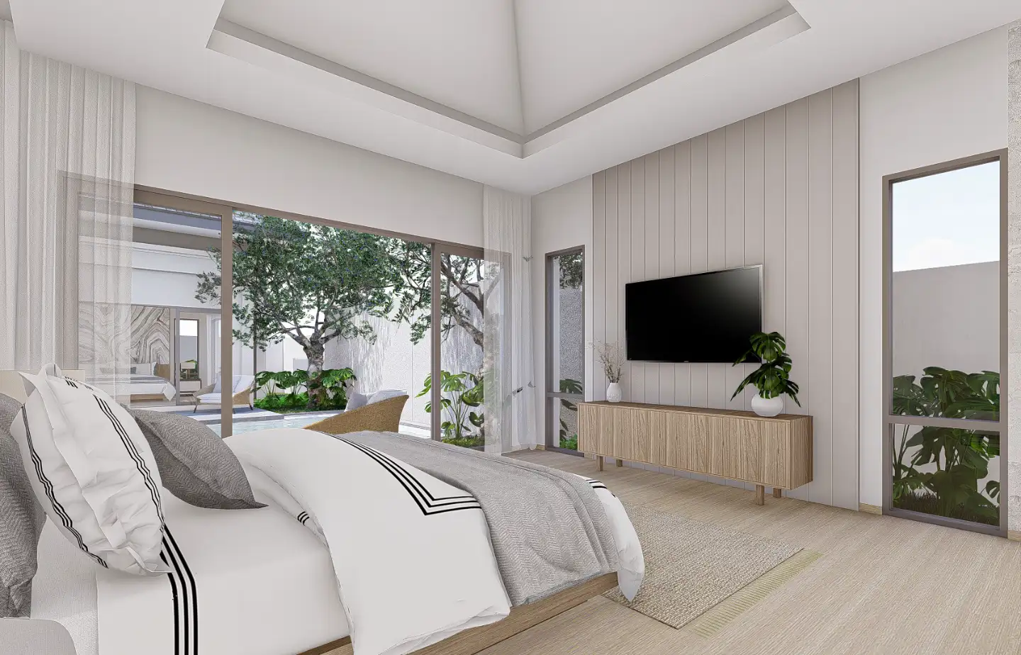 Interior view of Kiri Buddha Pool Villa - SOLD (similar units are available)
