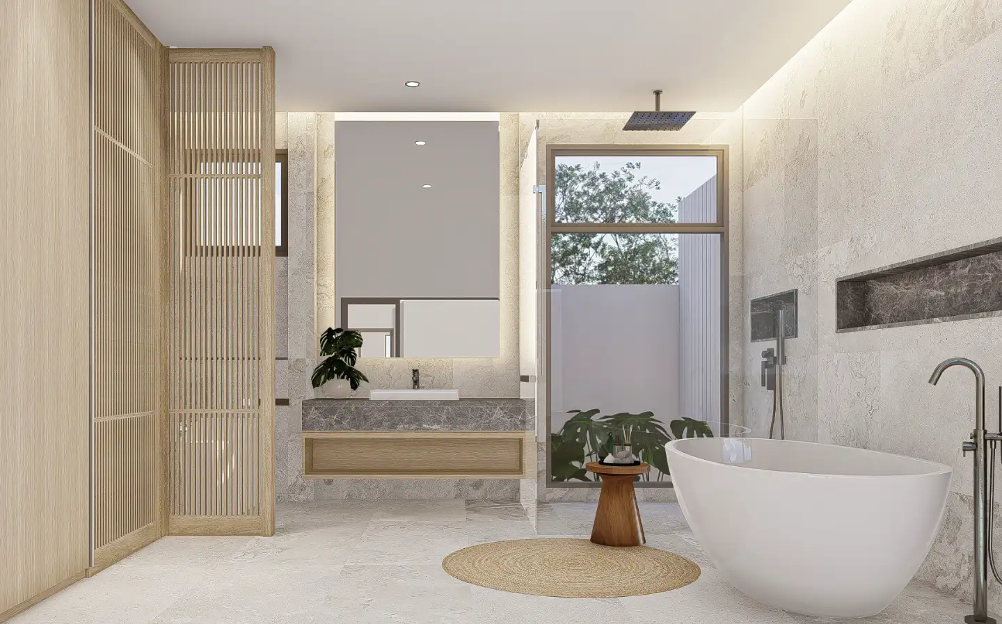 Interior view of Kiri Buddha Pool Villa - SOLD (similar units are available)