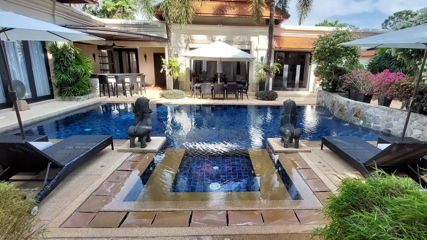 Interior view of Beautiful 4 Bedroom Villa For Sale in Sai Taan, Phuket