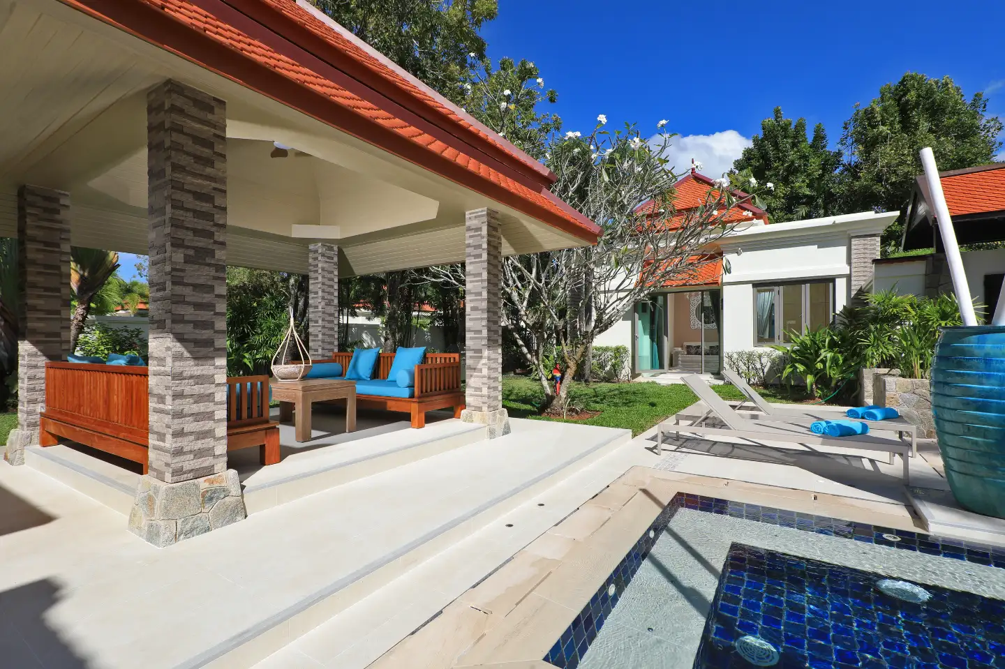 Interior view of Fully Renovated Luxury 5 Bedroom Villa In Cherngtalay