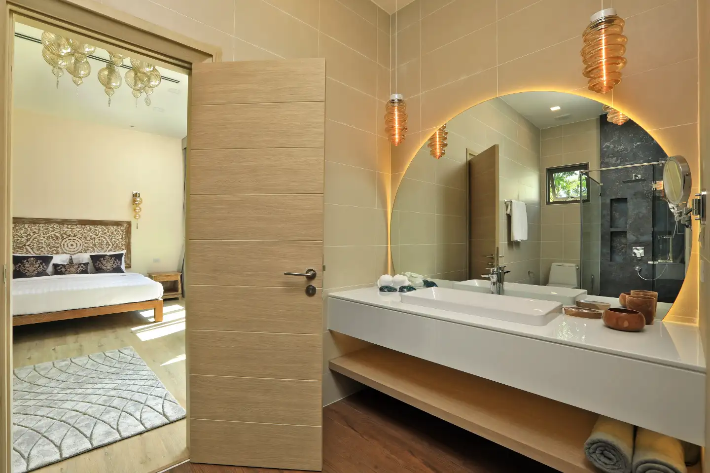 Interior view of Fully Renovated Luxury 5 Bedroom Villa In Cherngtalay