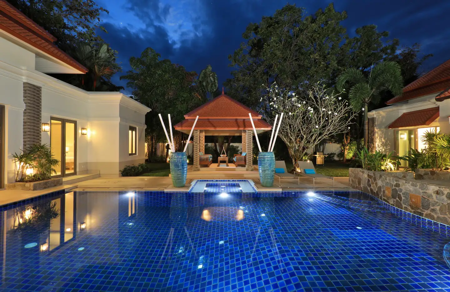 Interior view of Fully Renovated Luxury 5 Bedroom Villa In Cherngtalay