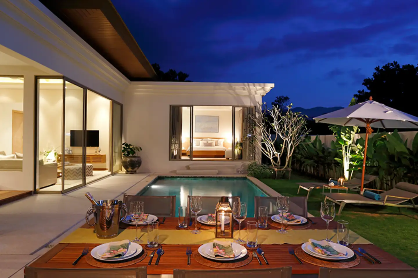 Interior view of Trichada Azure - 3 Bedroom