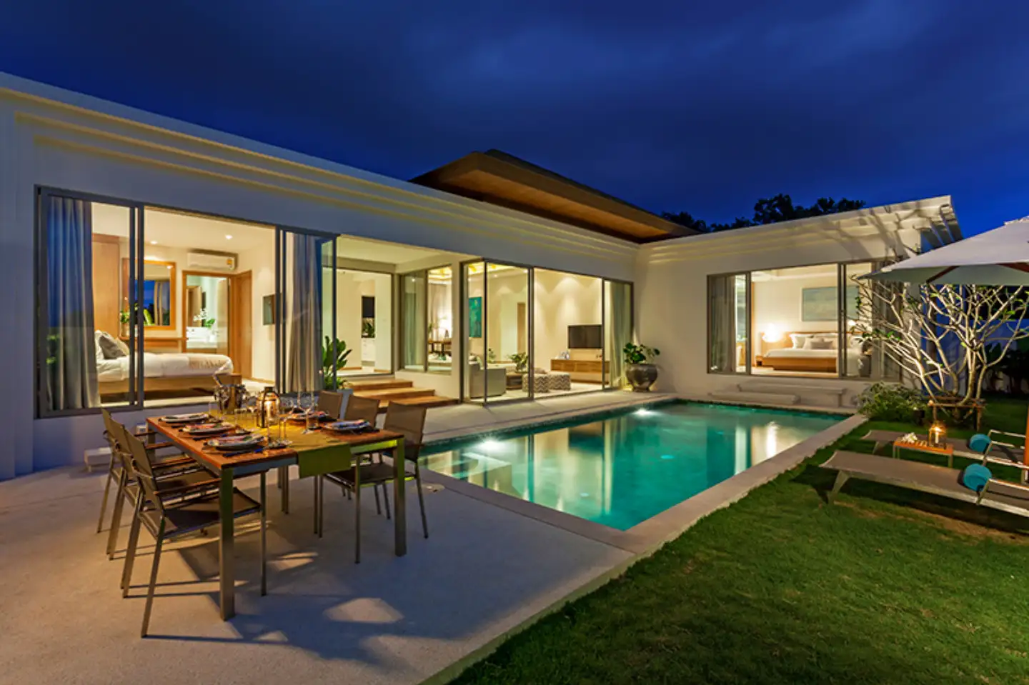 Interior view of Trichada Azure - 3 Bedroom