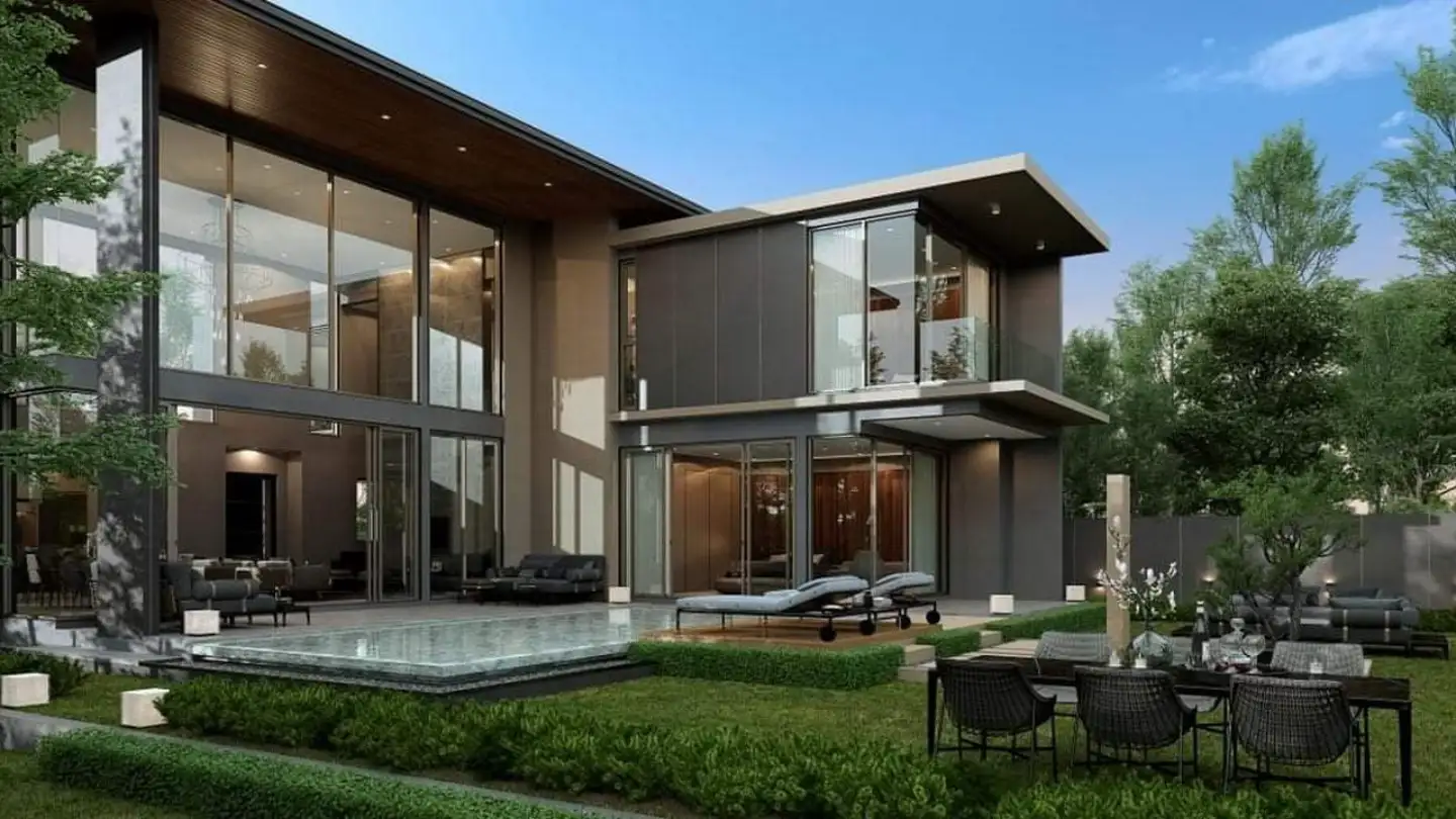 Interior view of 3 Bedroom Pool Villa for Sale in Grand View Residences Lagoon, Bangtao