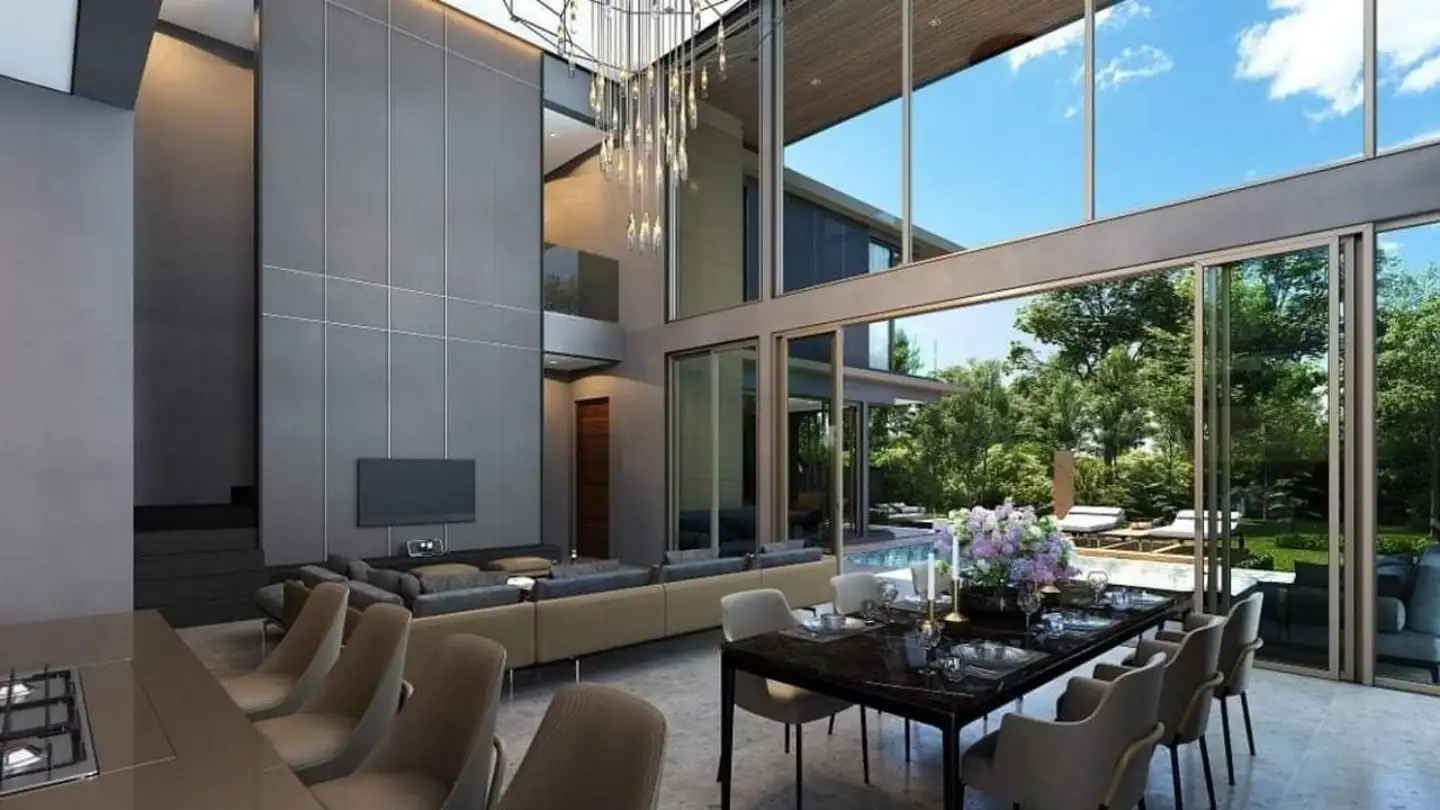 Interior view of 3 Bedroom Pool Villa for Sale in Grand View Residences Lagoon, Bangtao