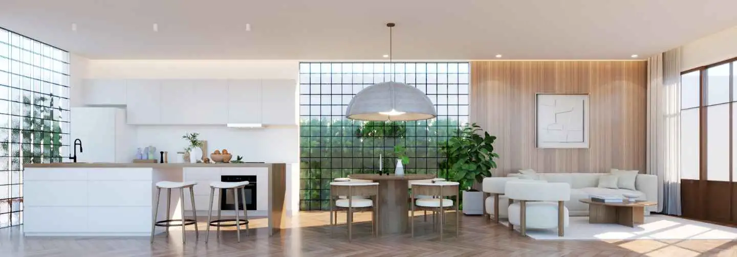 Interior view of Saturdays Villas - 3 Bedroom