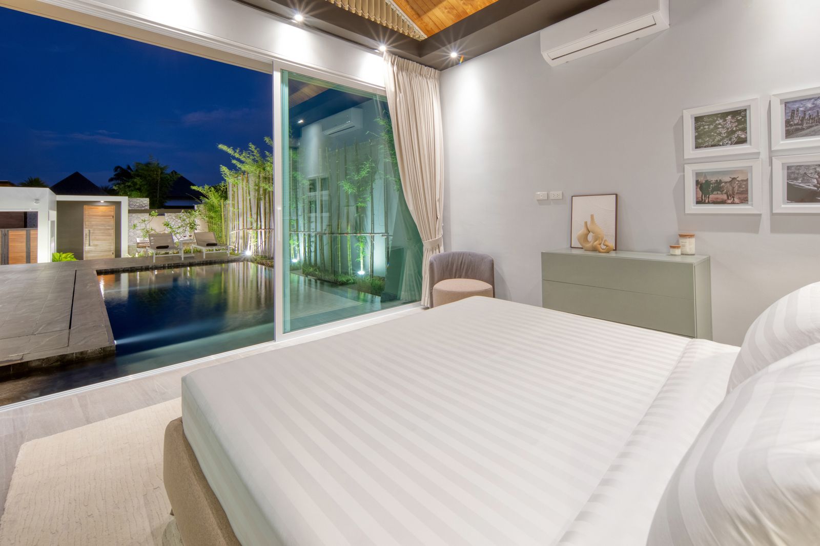 Interior view of 3-Bedroom Sunpao Pool Villa for Sale in Rawai, Phuket