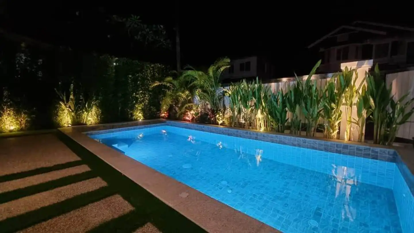 Exterior view of Recently Renovated Pool Villa In Land And House, Chalong