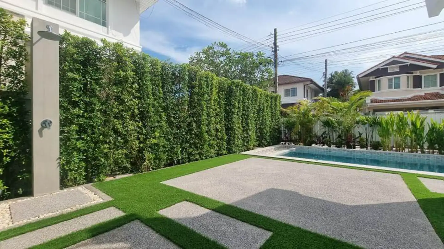 Exterior view of Recently Renovated Pool Villa In Land And House, Chalong
