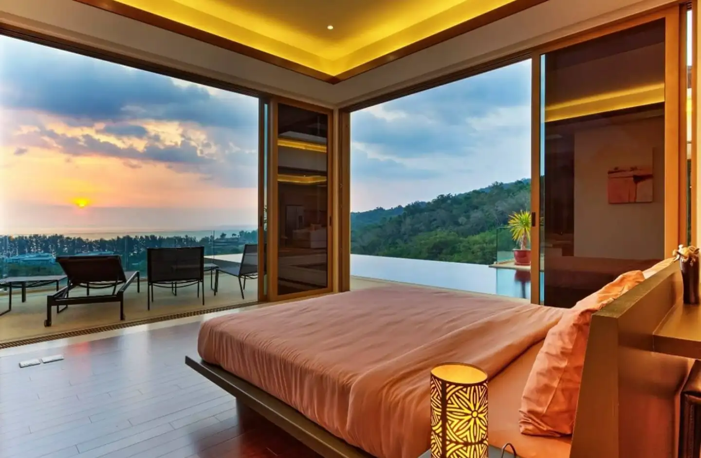 Exterior view of 4-Bedroom Vista del Mar Phuket Sea View Villa for Sale