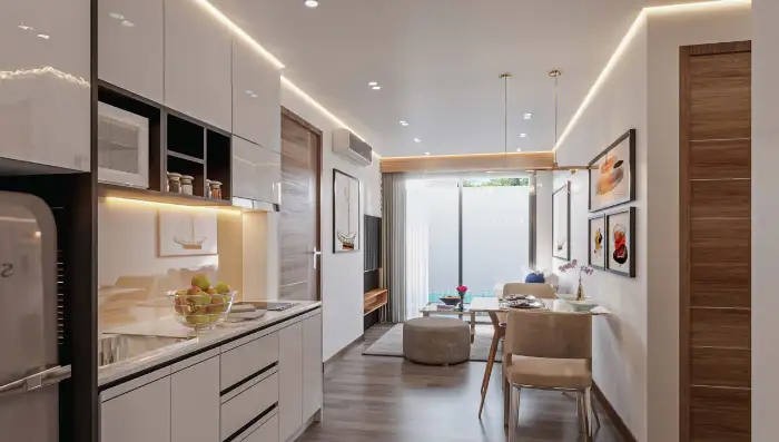 Interior view of WeKata 3 - 1 Bedroom Apartment