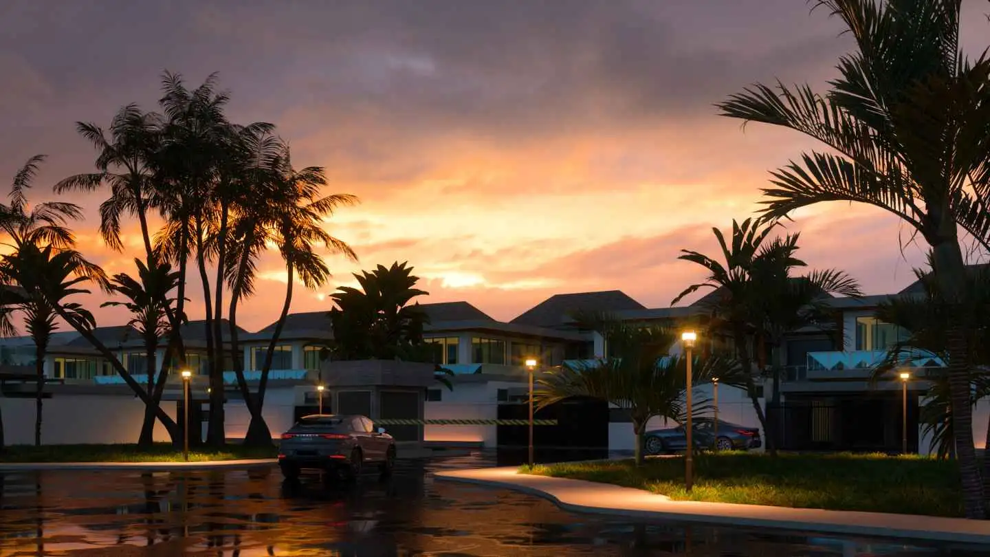 Exterior view of Rawayana Villa - 6 Bedroom