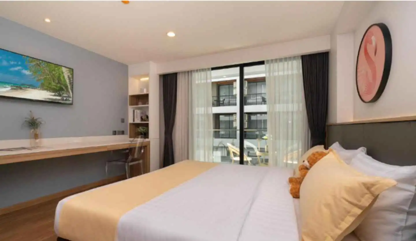 Interior view of One Bedroom Condo In Kata VIP For Sale
