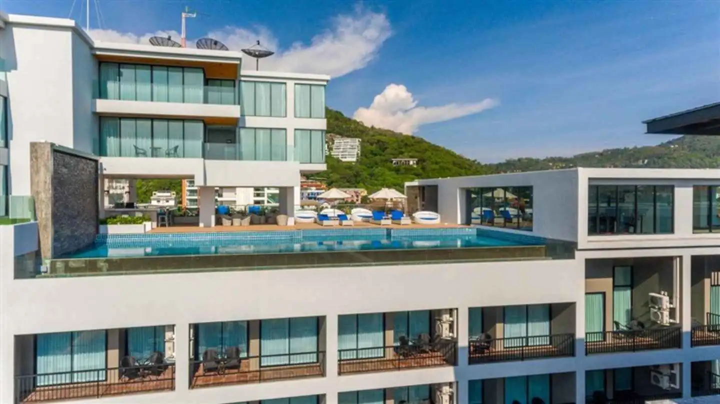 Interior view of VIP Kata Duplex Apartment For Sale