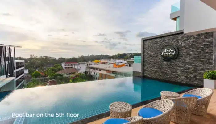 Interior view of One Bedroom Condo In Kata VIP For Sale