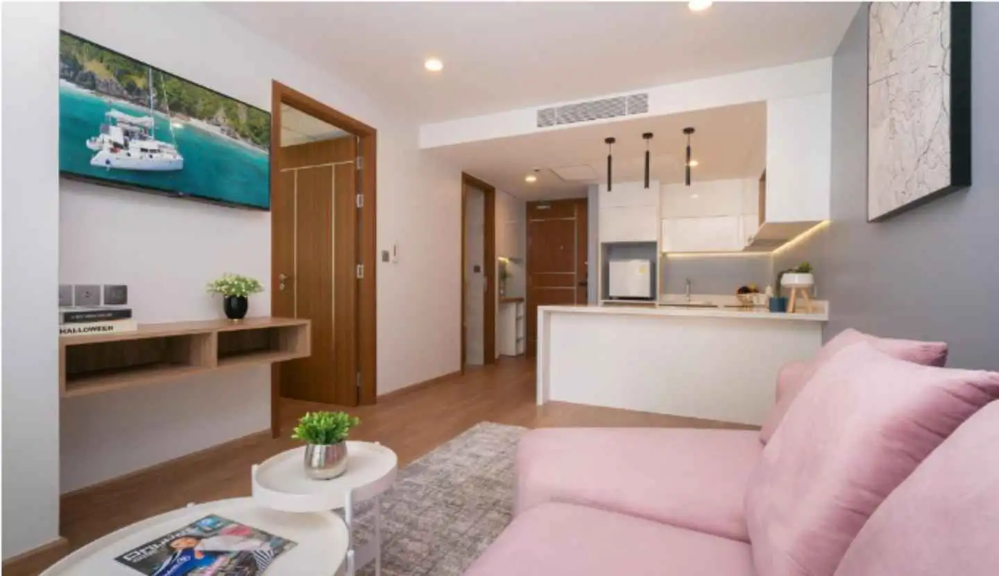 Interior view of 1 Bedroom Kata VIP Condo For Sale