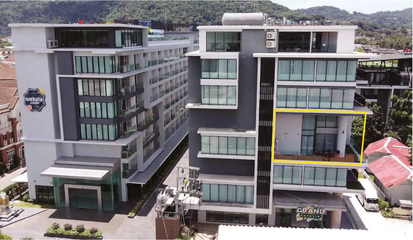 Interior view of VIP Kata Duplex Apartment For Sale