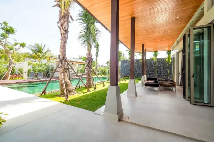 Interior view of 4 Bedroom Botanica Lakeside Villa for Sale in Layan, Phuket