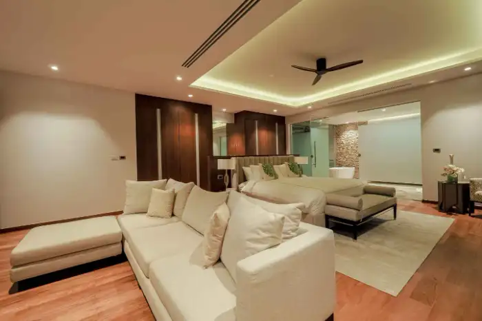 Interior view of 4 Bedroom Botanica Lakeside Villa for Sale in Layan, Phuket