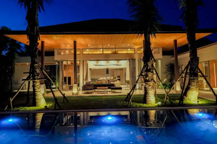 Interior view of 4 Bedroom Botanica Lakeside Villa for Sale in Layan, Phuket