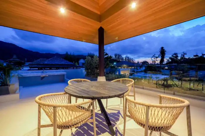 Interior view of 4 Bedroom Botanica Lakeside Villa for Sale in Layan, Phuket